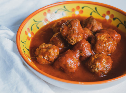 Polpette al sugo - Hackbällchen in Tomatensosse