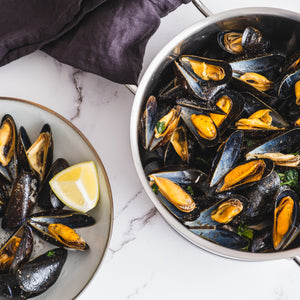 Cozze scoppiate - geplatzte Muscheln